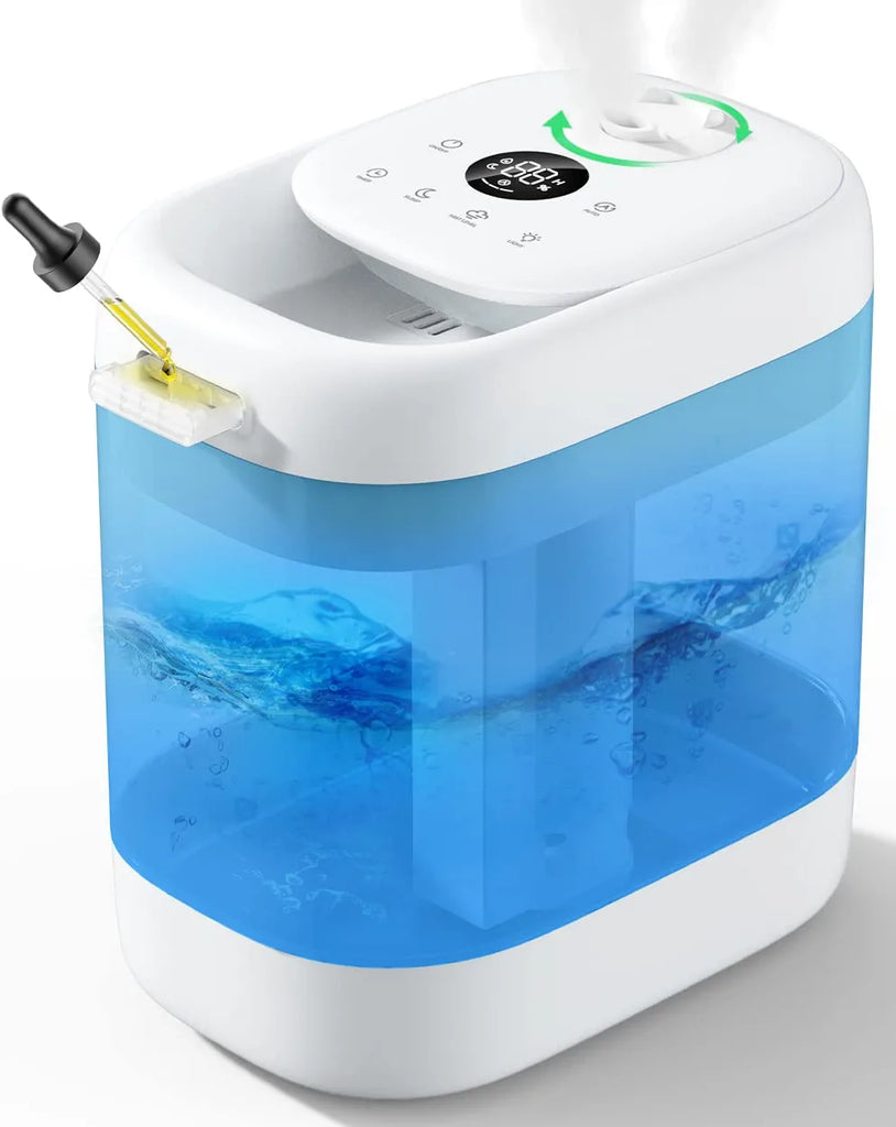 Cool Mist Humidifiers Homvana H102, Air Humidifier Large Room, 40H Runtime